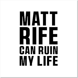 Matt Rife Can Ruin My Life Funny Quote, Trendy Summer Posters and Art